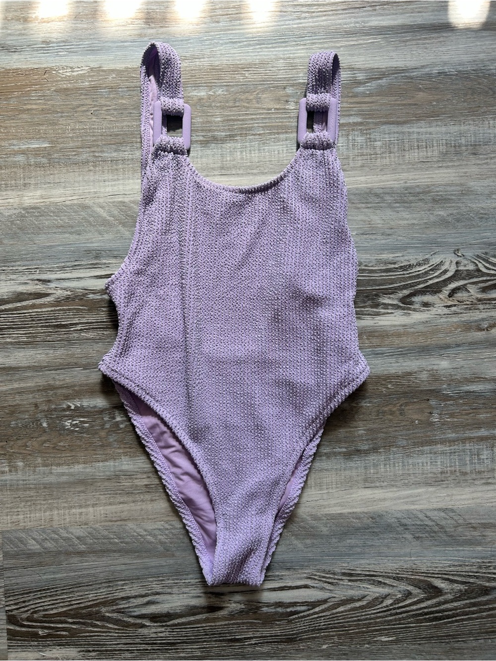 Aerie lilac one piece bathing suit